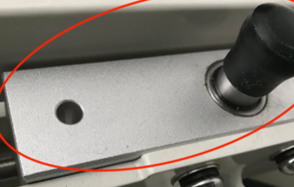 drop part-1 Upper drop piece for chiropractic drop table