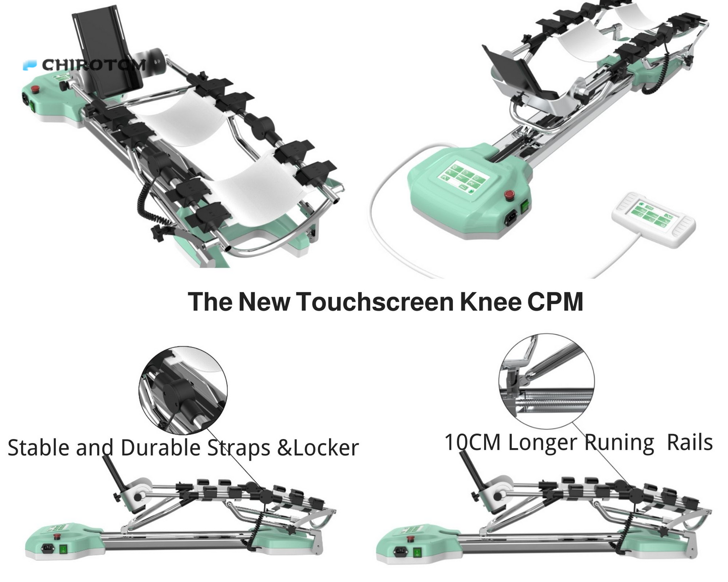 Lower Limb Continuous Passive Motion CPM Machine For Knee Recovery